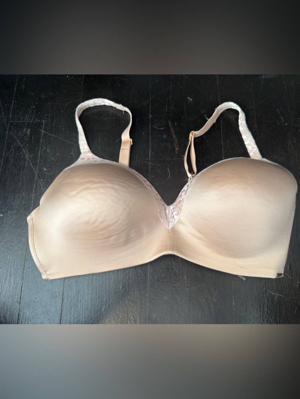 Le Mystere 36D Nude T-Shirt Bra Smooth Full Coverage Underwire